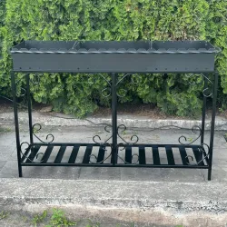 Мангал Mzavod Гефест на 20 шампурів 4мм на дровниці - Robinzon.ua