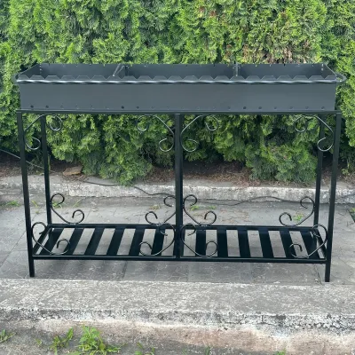 Мангал Mzavod Гефест на 20 шампуров 4мм на дровнице - Robinzon.ua