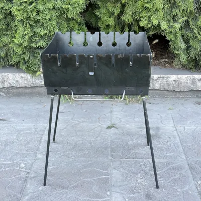 Мангал-валіза Mzavod Пегас на 6 шампурів 2мм - Robinzon.ua