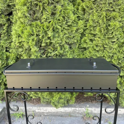 Универсальна кришка Mzavod для мангалу на 12 шампурів - Robinzon.ua