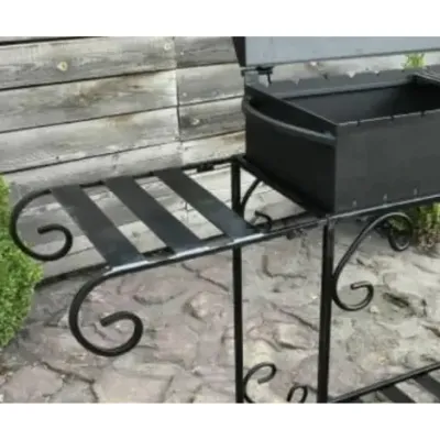 Боковая полка Mzavod для мангала Гефест на 15-20 шампуров - Robinzon.ua