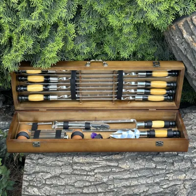 Подарунковий набір Mzavod Мисливець темний - Robinzon.ua