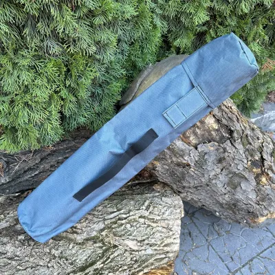 Чехол-тубус Mzavod с клапаном на липучке на 10 шампуров серый - Robinzon.ua