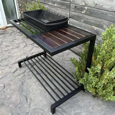 Мангал Mzavod Локі на 9 шампурів 4мм в стилі LOFT - Robinzon.ua