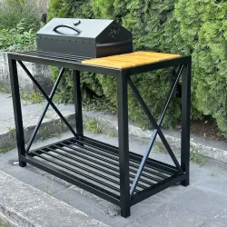 Мангал-барбекю Mzavod Тор на 9 шампурів 4мм в стилі LOFT Мангал-барбекю Mzavod Тор на 9 шампурів 4мм в стилі LOFT - Robinzon.ua