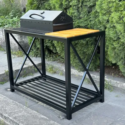 Мангал-барбекю Mzavod Тор на 9 шампуров 4мм в стиле LOFT - Robinzon.ua