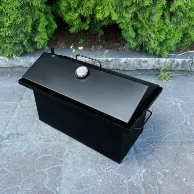 Коптильня Mzavod Исида на 27л 2мм с термометром - Robinzon.ua