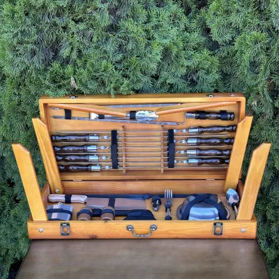 Подарунковий набір Mzavod Пікнік кейс-столик світлий - Robinzon.ua