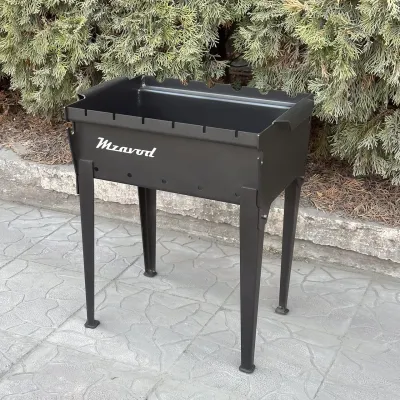 Мангал Mzavod Тесей на 6 шампурів 3мм на ніжках - Robinzon.ua