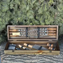 Подарунковий набір Mzavod Майстер BBQ світла текстура Подарунковий набір Mzavod Майстер BBQ світла текстура - Robinzon.ua