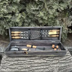 Подарунковий набір Mzavod Майстер BBQ темна текстура Подарунковий набір Mzavod Майстер BBQ темна текстура - Robinzon.ua