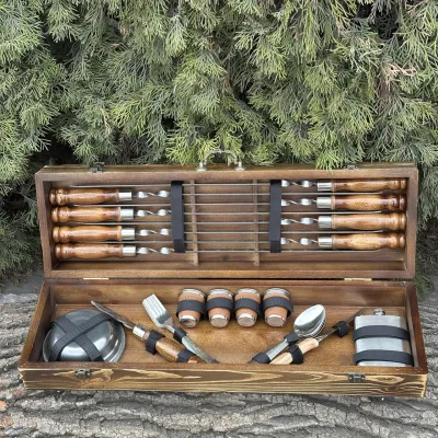 Подарунковий набір Mzavod Осавул світла текстура - Robinzon.ua