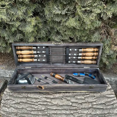 Подарунковий набір Mzavod Гетьман темна текстура - Robinzon.ua