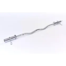 Гриф W-подібний 120 см 50 мм на втулках хромований - Robinzon.ua