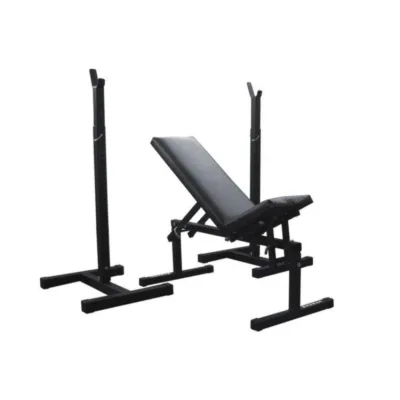 Лавка для жиму регульована + стійки MAGNUS Стійки, лавки для жиму і присідань - Robinzon.ua