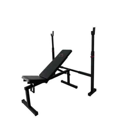 Лавка для жиму регульована MAGNUS Стійки, лавки для жиму і присідань горизонтальна - Robinzon.ua