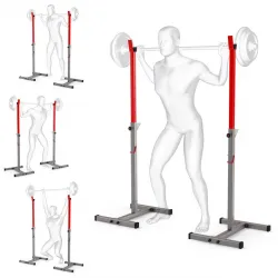 Стійки під штангу Magnus-100 Стійки, лавки для жиму і присідань незалежні регульовані Стійки під штангу Magnus-100 Стійки, лавки для жиму і присідань незалежні регульовані - Robinzon.ua