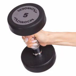 Гантель 5 кг цільна поліуретанова TECHNOGYM - Robinzon.ua