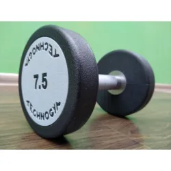 Гантель 7.5 кг цільна поліуретанова TECHNOGYM - Robinzon.ua