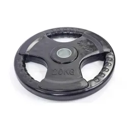 Диск обрезиненный для олимпийской штанги 20 кг Рекорд TA-5706-20 - Robinzon.ua