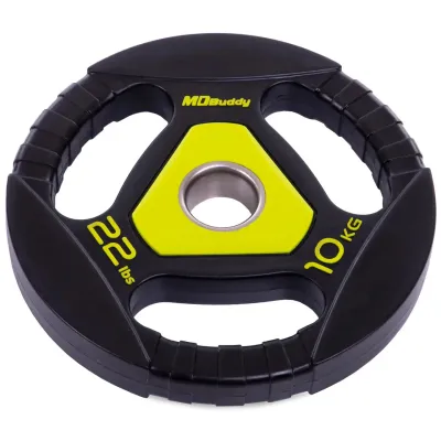 Диск полиуретановый 10 кг на гриф 50 мм Zelart TA-2677-10 - Robinzon.ua