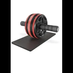 Ролик для преса + килимок Hop-Sport W145 чорний з червоним Ролик для преса + килимок Hop-Sport W145 чорний з червоним - Robinzon.ua