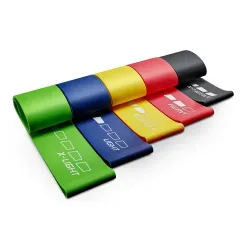 Набір резинок для фітнесу 600x50 мм Hop-Sport L650-4 Набір резинок для фітнесу 600x50 мм Hop-Sport L650-4 - Robinzon.ua