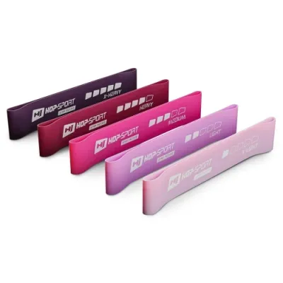 Набір резинок для фітнесу 600x50 мм Hop-Sport L650-3 - Robinzon.ua
