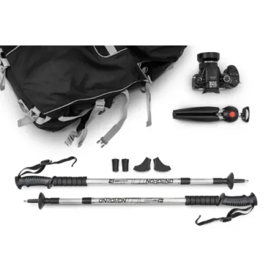 Трекинговые палки Hop-Sport Nordend 0135 серебристый - Robinzon.ua