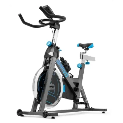 Спинбайк Hop-Sport 045IC Bravo черно-синий - Robinzon.ua