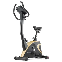 Велотренажер електромагнітний Hop-Sport 005H чорно-жовтий - Robinzon.ua