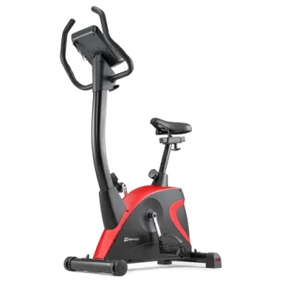 Велотренажер электромагнитный Hop-Sport 005H черно-красный - Robinzon.ua