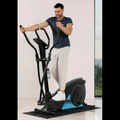 Орбитрек электромагнитный + мат Hop-Sport 060C черно-синий - Robinzon.ua