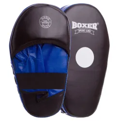 Лапа Пряма подовжена для боксу та єдиноборств BOXER 2006-01 розмір 38х18х4,5 см чорний-синій Лапа Пряма подовжена для боксу та єдиноборств BOXER 2006-01 розмір 38х18х4,5 см чорний-синій - Robinzon.ua