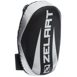 Пади для тайського боксу Тай-педи ZELART BO-1326 розмір 33x20x11 см чорний-срібний Пади для тайського боксу Тай-педи ZELART BO-1326 розмір 33x20x11 см чорний-срібний - Robinzon.ua