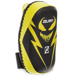 Пади для тайського боксу Тай-педи ZELART BO-1426 розмір 32x19x8 см лимонний-чорний Пади для тайського боксу Тай-педи ZELART BO-1426 розмір 32x19x8 см лимонний-чорний - Robinzon.ua