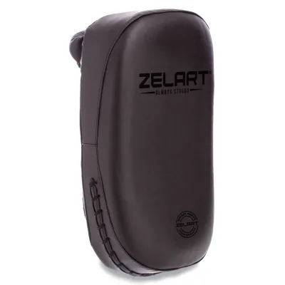 Пади для тайського боксу Тай-педи Zelart BO-8253 розмір 35x20x10 см чорний - Robinzon.ua