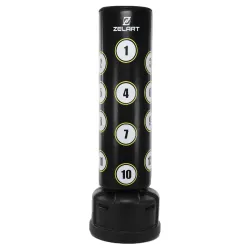 Мішок боксерський підлоговий водоналивний Zelart BO-9658 чорний-білий Мішок боксерський підлоговий водоналивний Zelart BO-9658 чорний-білий - Robinzon.ua