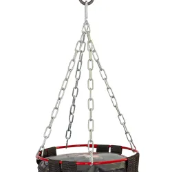 Ланцюг для боксерського мішка з карабіном SPORTKO-4092Y2 Кріплення, стійки для груш Ланцюг для боксерського мішка з карабіном SPORTKO-4092Y2 Кріплення, стійки для груш - Robinzon.ua