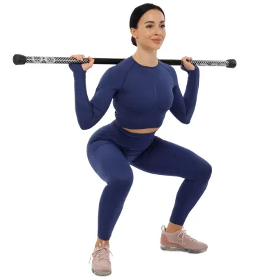 Палиця гімнастична 3-секційна Бодибар Zelart 9994-6 вага 6 кг - Robinzon.ua