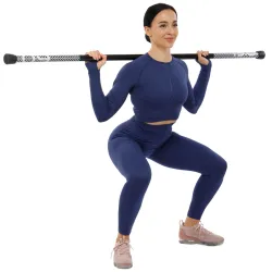 Палиця гімнастична 3-секційна Бодибар Zelart 9994-9 вага 9 кг Палиця гімнастична 3-секційна Бодибар Zelart 9994-9 вага 9 кг - Robinzon.ua