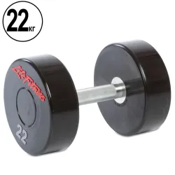 Гантель 22 кг цельная профессиональная LIFE FITNESS-80081-22 - Robinzon.ua