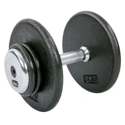 Гантель 15 кг цельная профессиональная RECORD-7231-15 - Robinzon.ua