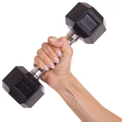 Гантель 2.5 кг цельная шестигранная SP-Planeta-80075-2_5 Гантель 2.5 кг цельная шестигранная SP-Planeta-80075-2_5 - Robinzon.ua