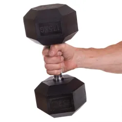 Гантель 17.5 кг цельная шестигранная SP-Planeta-8013-17_5 Гантель 17.5 кг цельная шестигранная SP-Planeta-8013-17_5 - Robinzon.ua