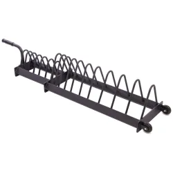 Стойка для блинов (дисков) горизонтальная 130 см Zelart-0918 - Robinzon.ua