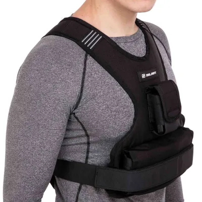 Жилет обважнювач із регулюванням ваги 10 кг Zelart 7812-10 - Robinzon.ua