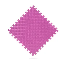 Мат-пазл товщиною 1 см розмір 60х60см 1 частина EVA рожевий Спортивні мати - Robinzon.ua