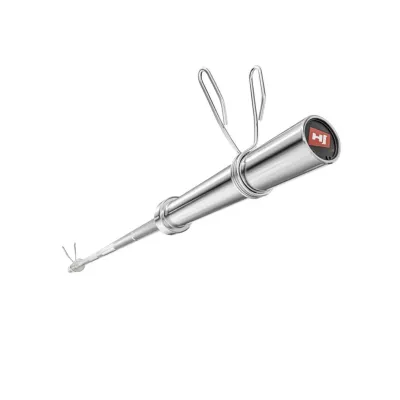 Гриф для штанги олімпійський York Fitness прямий 220 см 50мм хром - Robinzon.ua