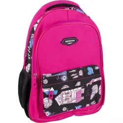 Рюкзак міський ортопедичний California M "Париж" (р-р 42х29х15см, рожевий) Рюкзак міський ортопедичний California M "Париж" (р-р 42х29х15см, рожевий) - Robinzon.ua